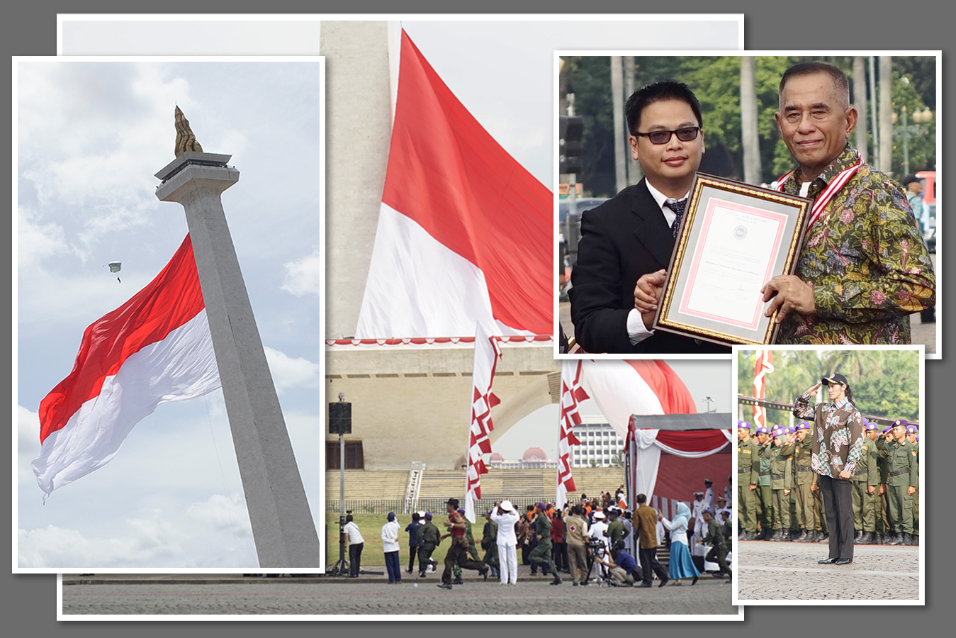 Bendera Terbesar yang Dikibarkan