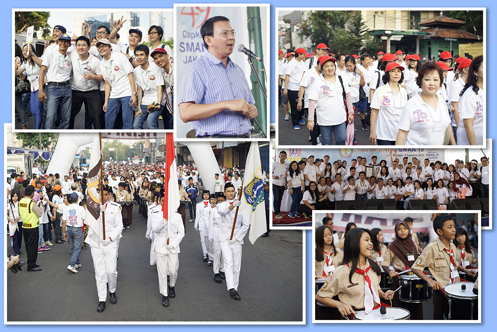 Kegiatan Jalan Santai yang Diikuti Angkatan Terbanyak